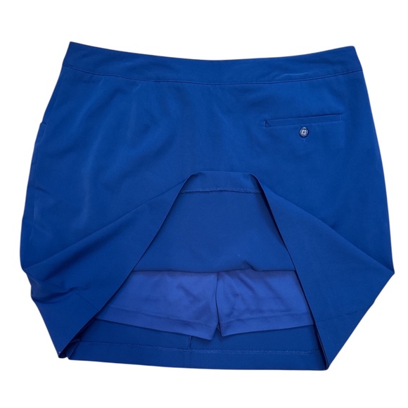 EP Pro Blue Golf Tennis Athletic Skort Women’s Size 14 Built In Shorts Pockets - Picture 2 of 4
